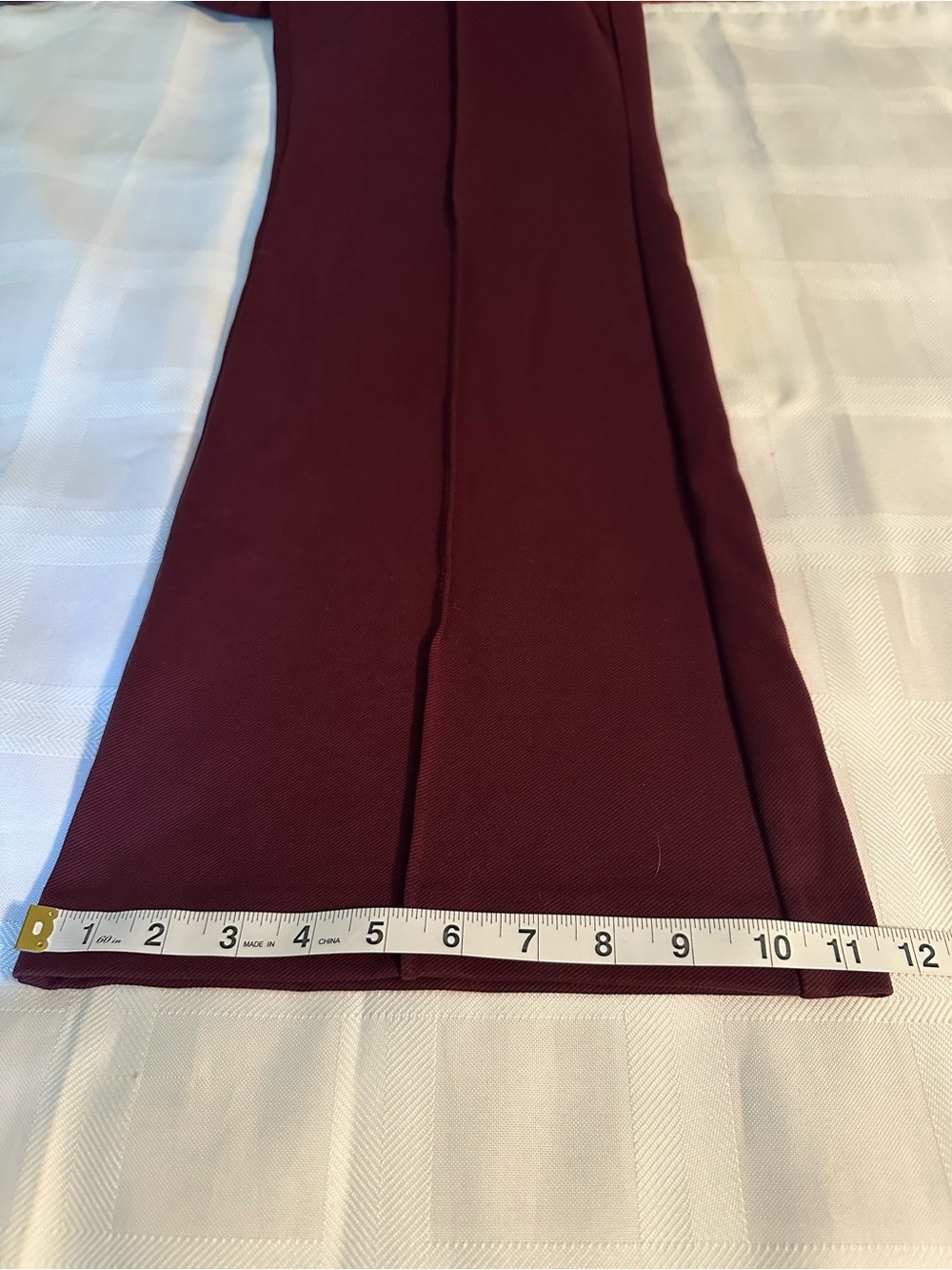 Lane Bryant Maroon Boot Cut Ponte Pants - Picture 8 of 9